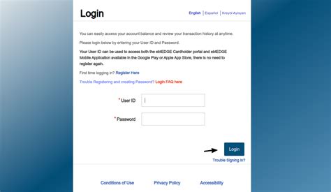 washington ebt login|Cardholder Portal.